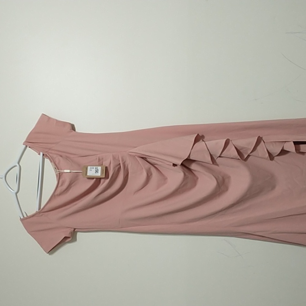 Aisize pink dress